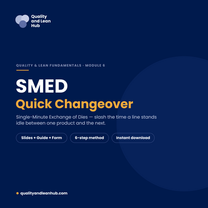 SMED — QUICK CHANGEOVER TOOLKIT