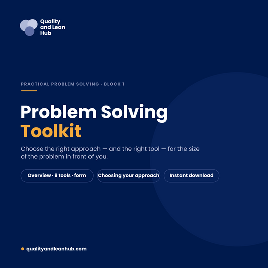 PRACTICAL PROBLEM SOLVING — TOOLKIT