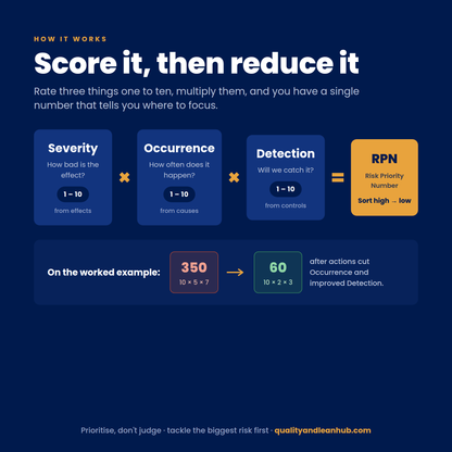 FMEA — FAILURE MODES & EFFECTS ANALYSIS